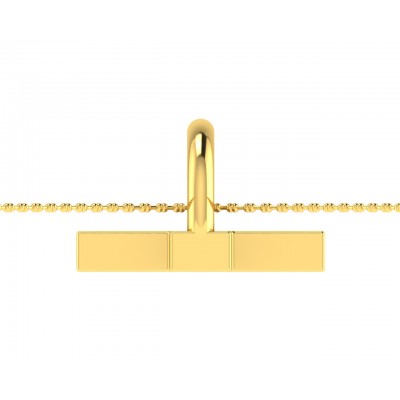 Diamond Cross pendant in gold